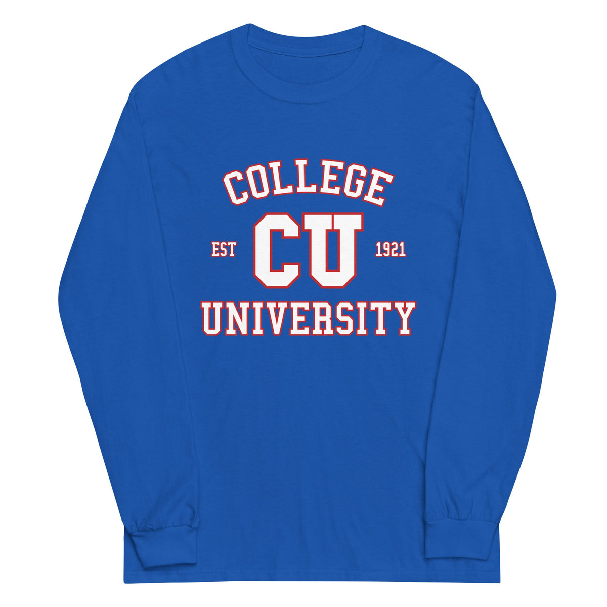 College University Unisex Long Sleeve Tee product image 4