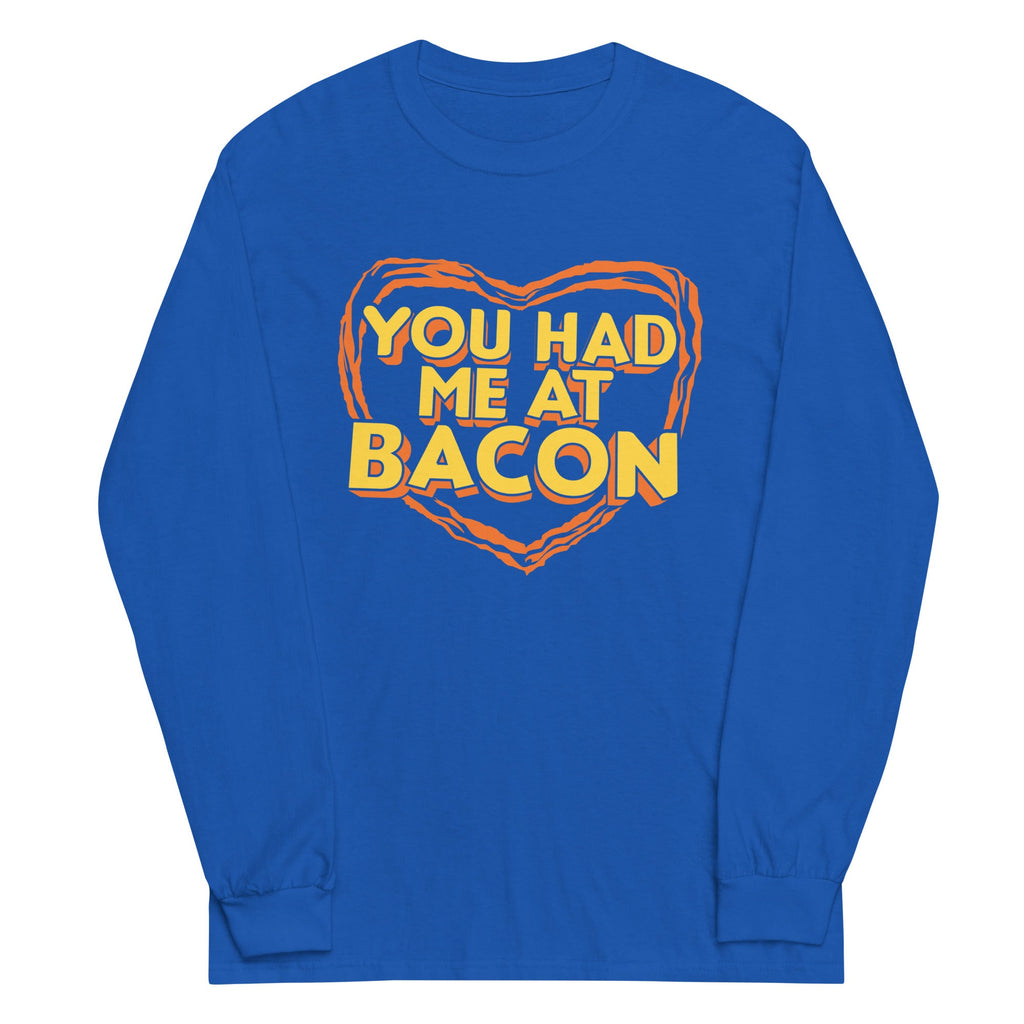 You Had Me At Bacon Unisex Long Sleeve Tee product image 5