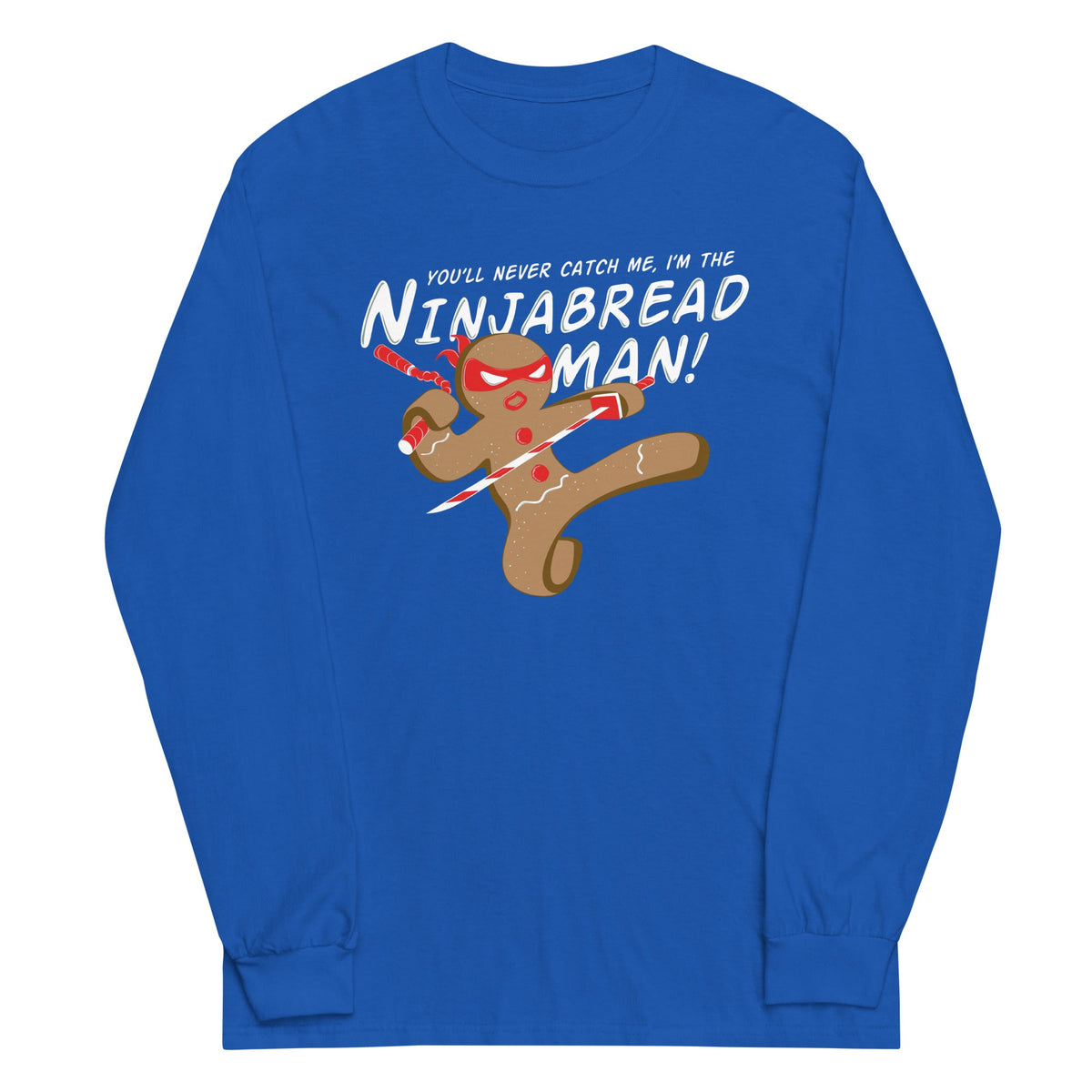 I'm The Ninjabread Man! Unisex Long Sleeve Tee product image 4