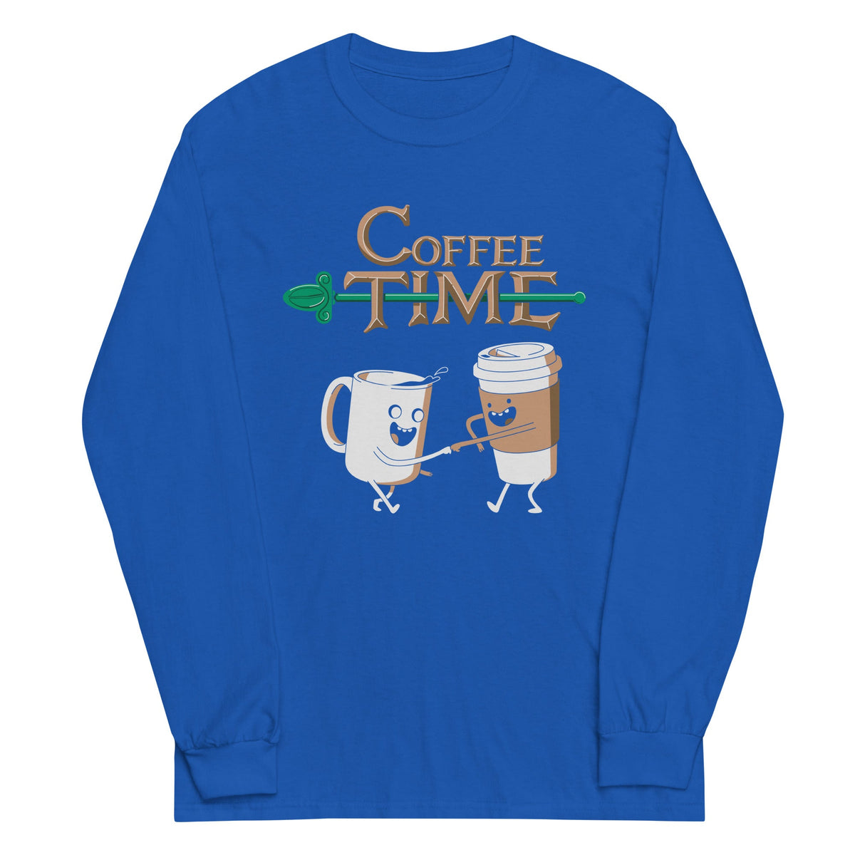 Coffee Time Unisex Long Sleeve Tee product image 4