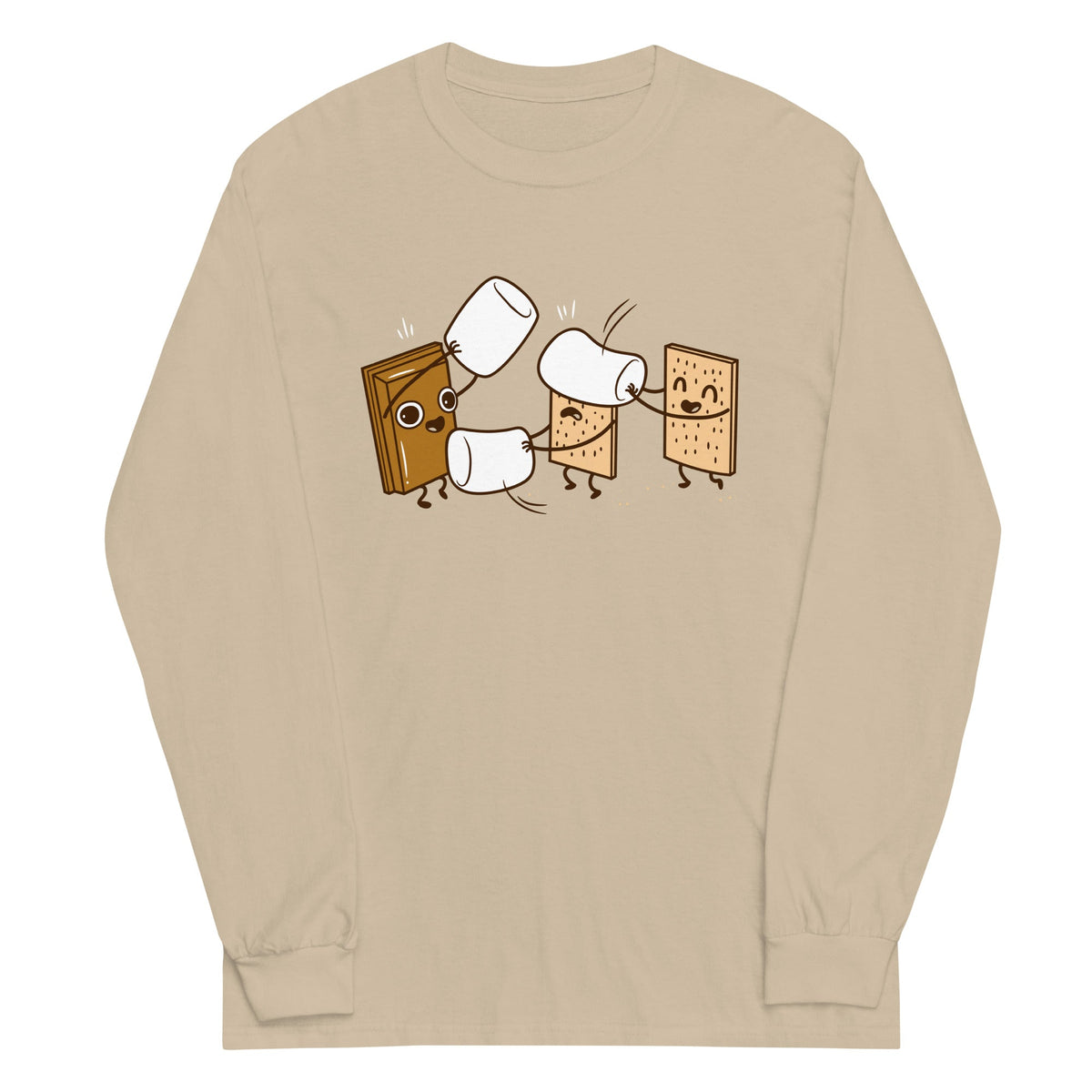 How S'mores Are Made Unisex Long Sleeve Tee product image 5