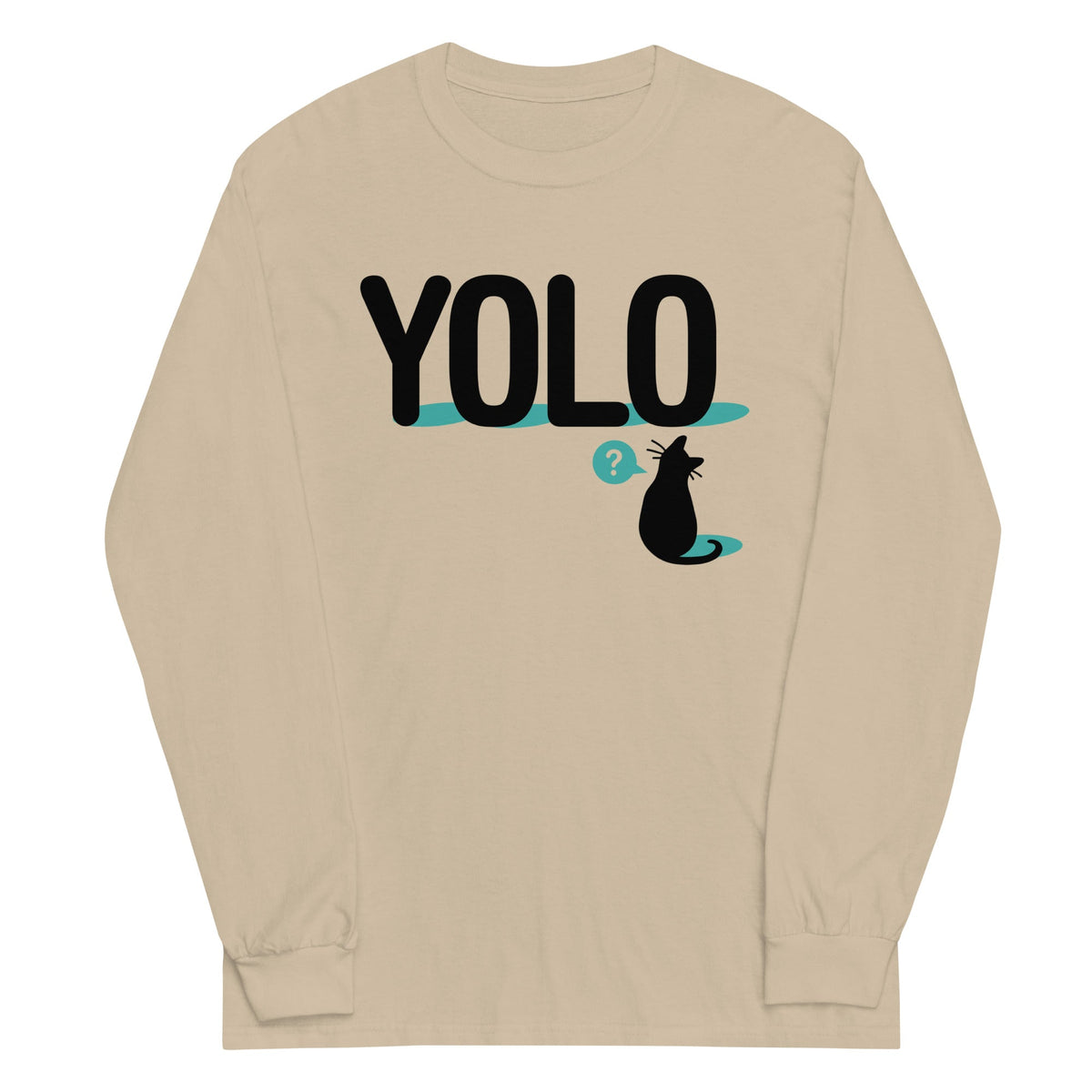 YOLO Cat Unisex Long Sleeve Tee product image 3