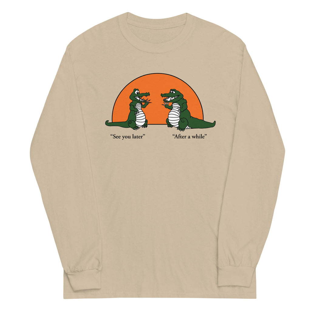 See You Later Alligator Unisex Long Sleeve Tee product image 2