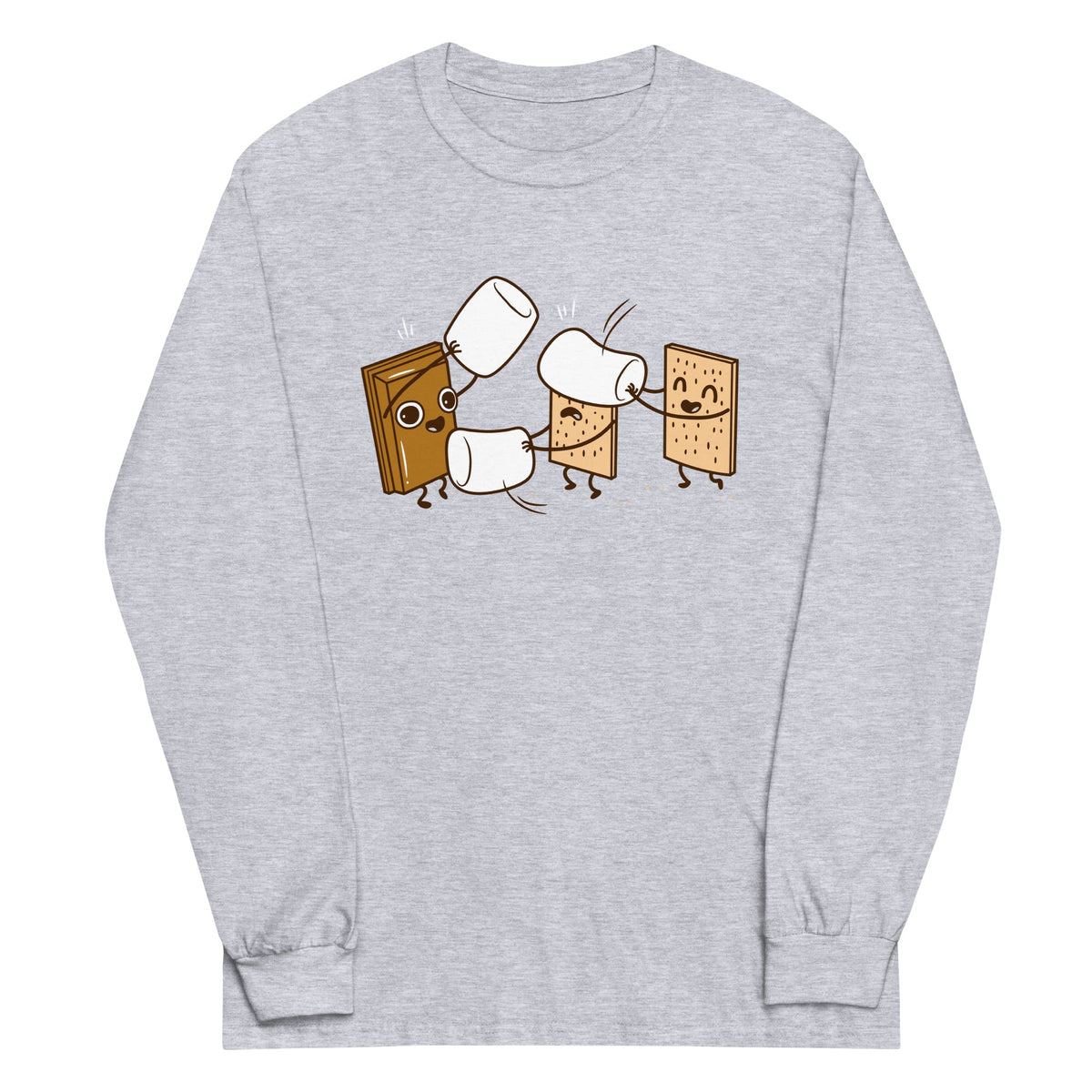 How S'mores Are Made Unisex Long Sleeve Tee product image 3