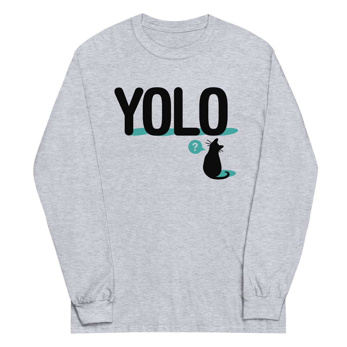 YOLO Cat Unisex Long Sleeve Tee product image 2