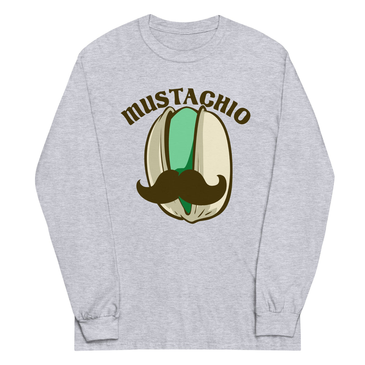Mustachio Unisex Long Sleeve Tee product image 1