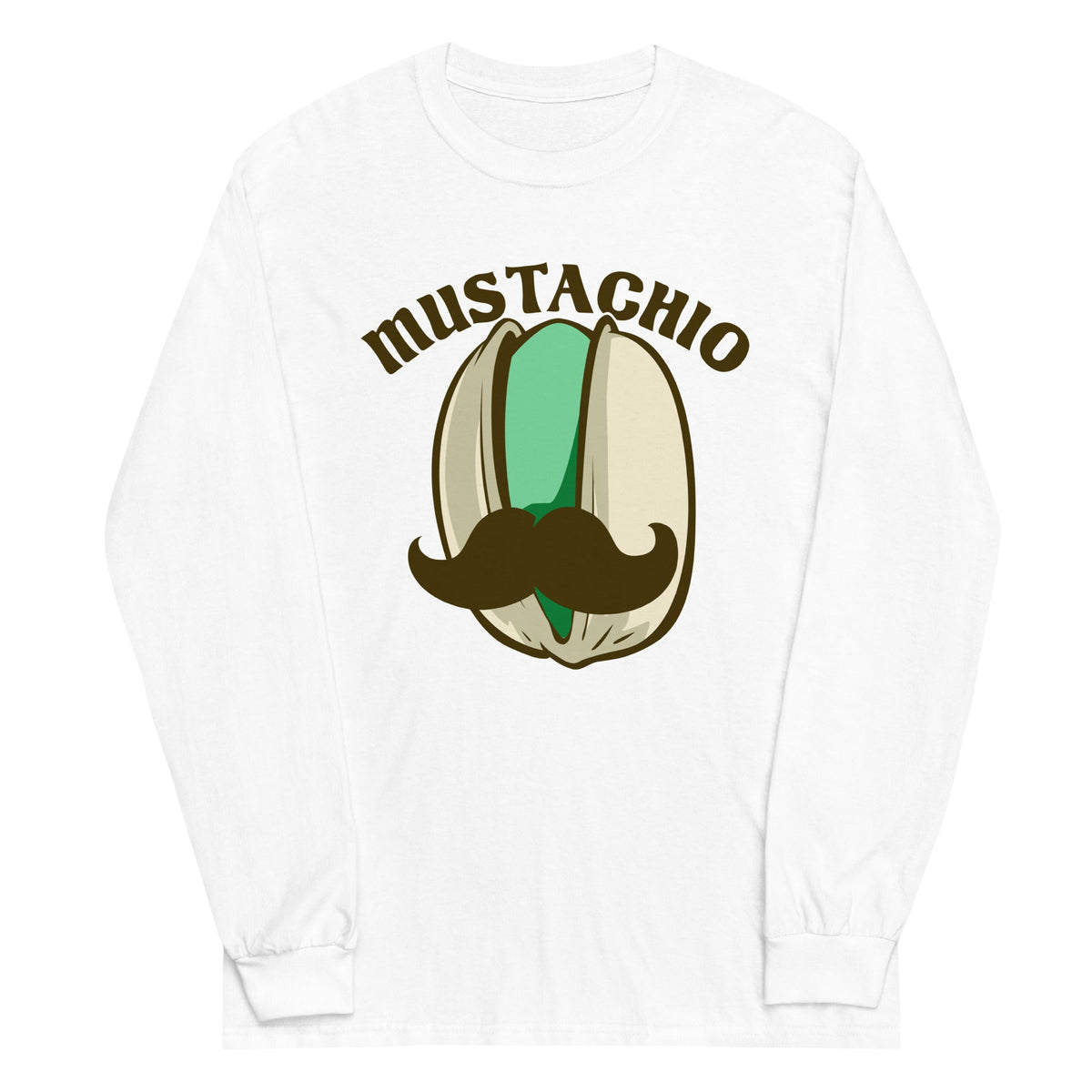 Mustachio Unisex Long Sleeve Tee product image 2