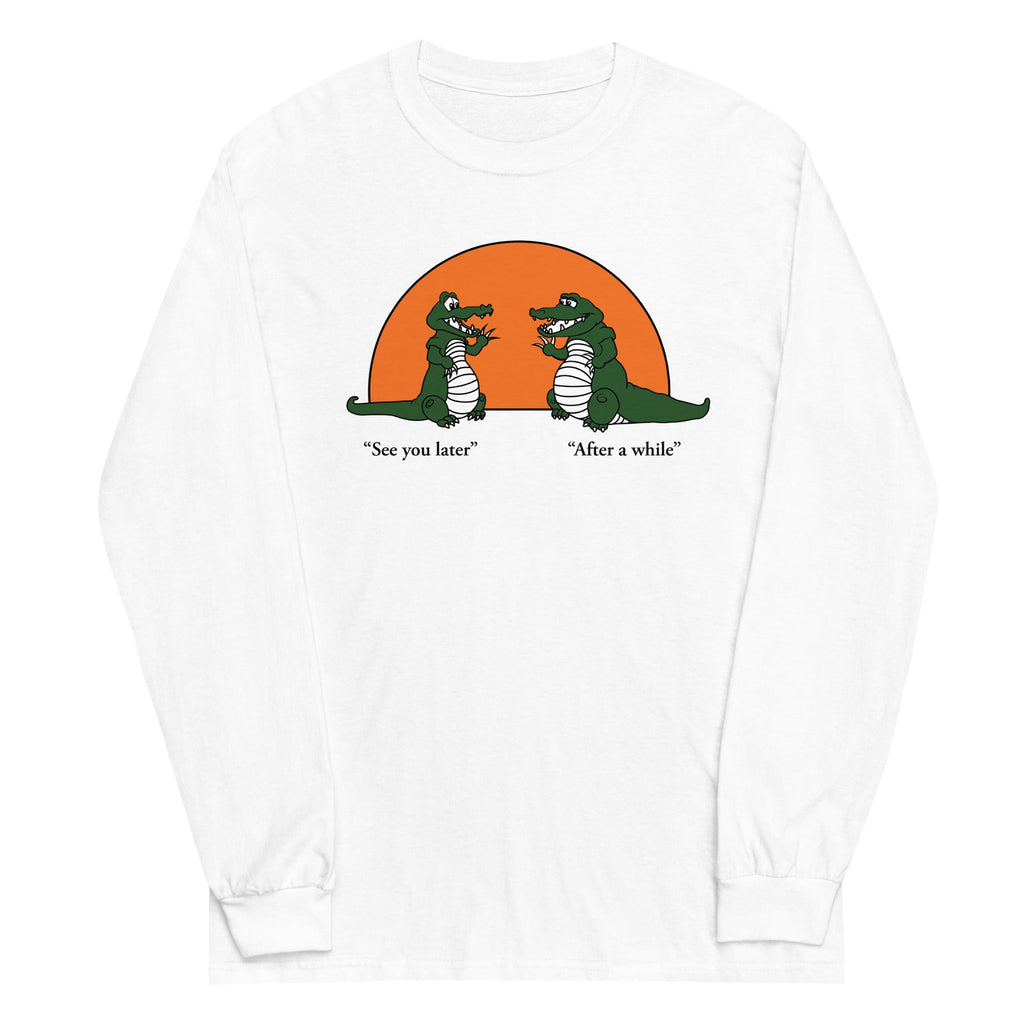 See You Later Alligator Unisex Long Sleeve Tee product image 4