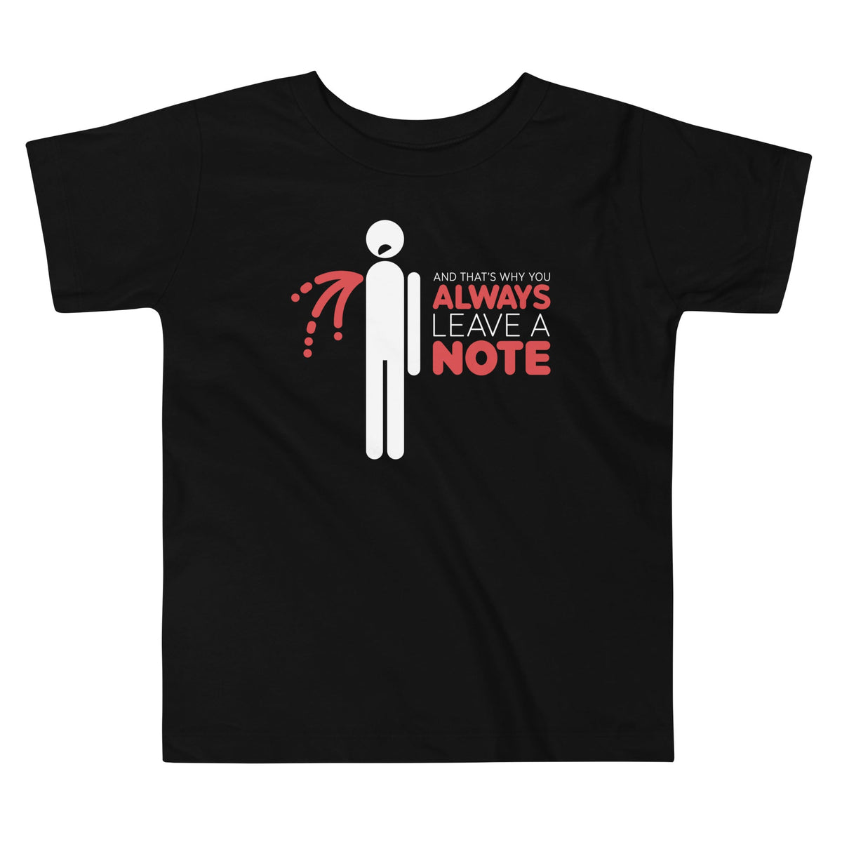 Always Leave A Note Kid's Toddler Tee product image 1