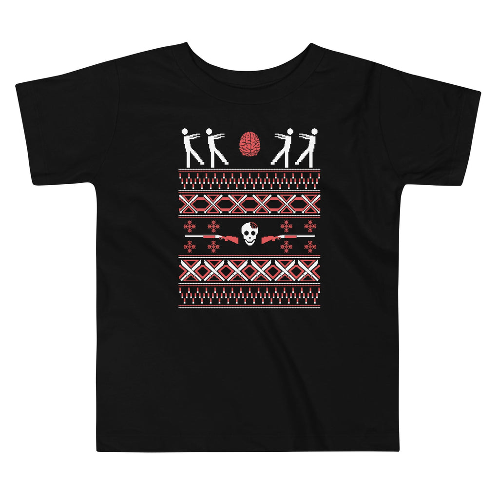 Zombie Christmas Sweater Kid's Toddler Tee product image 1