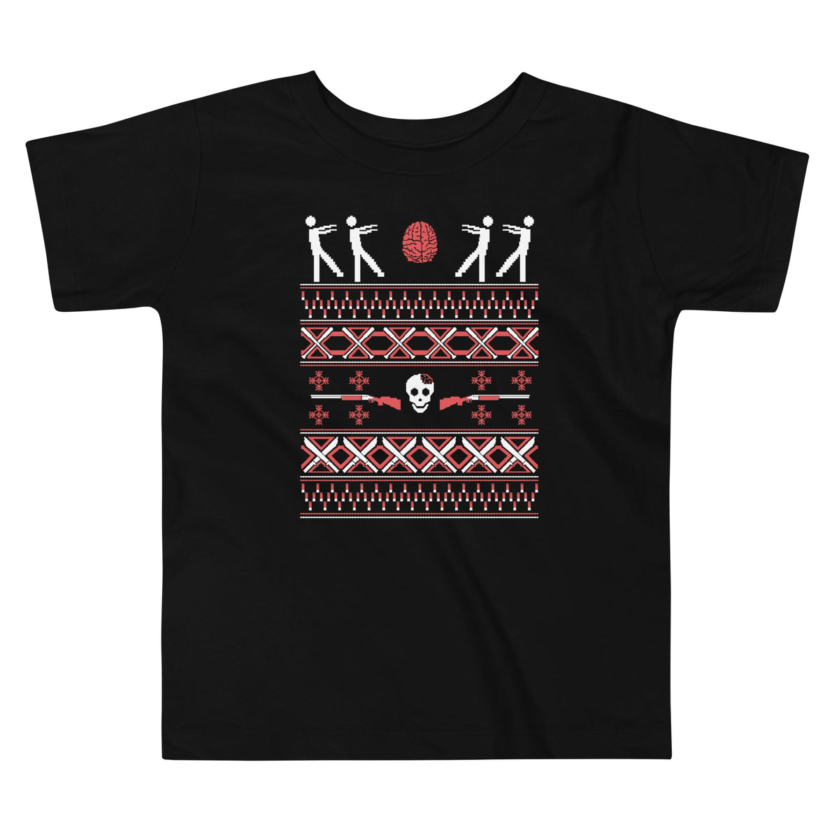 Zombie Christmas Sweater Kid's Toddler Tee product image 1