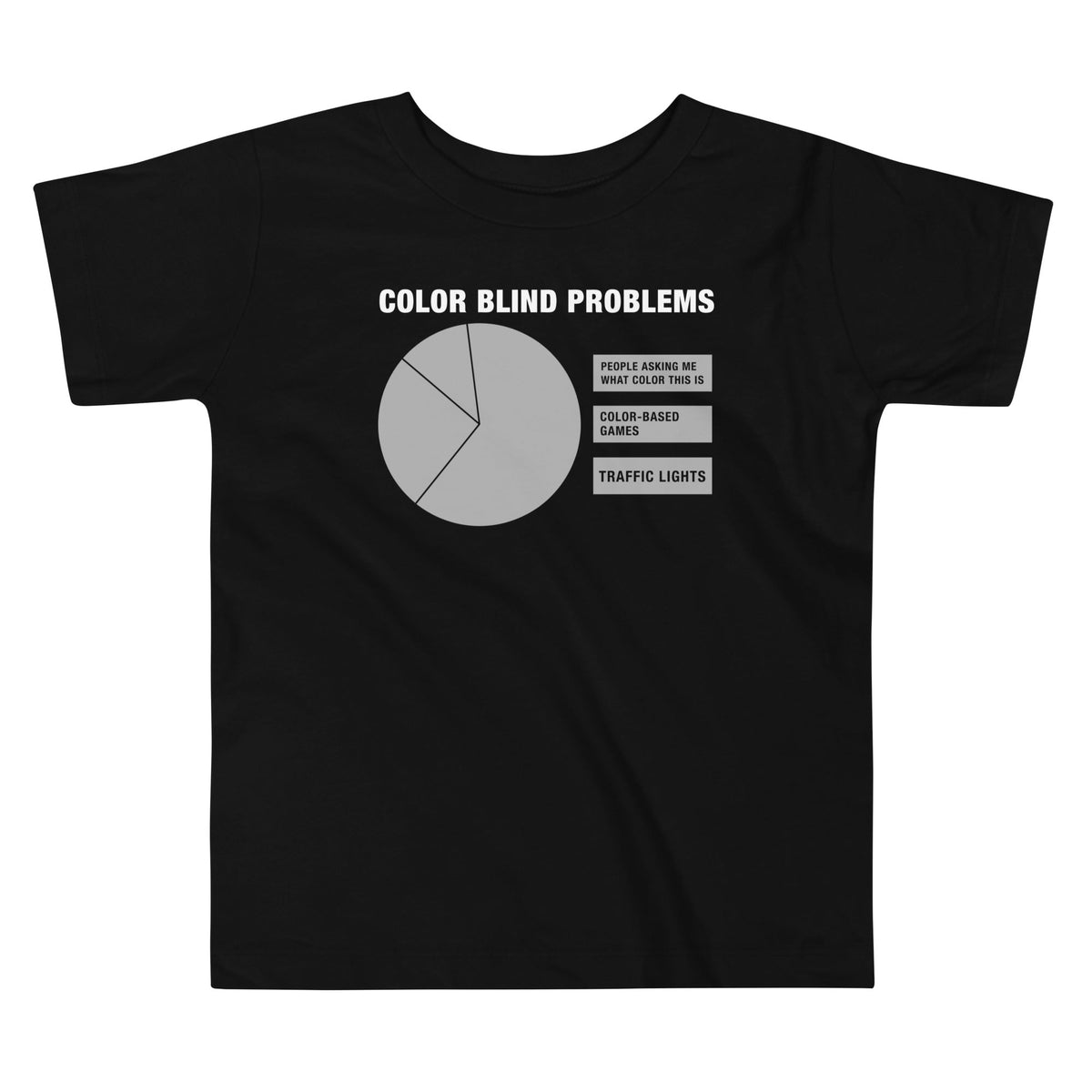 Color Blind Problems Kid's Toddler Tee product image 1
