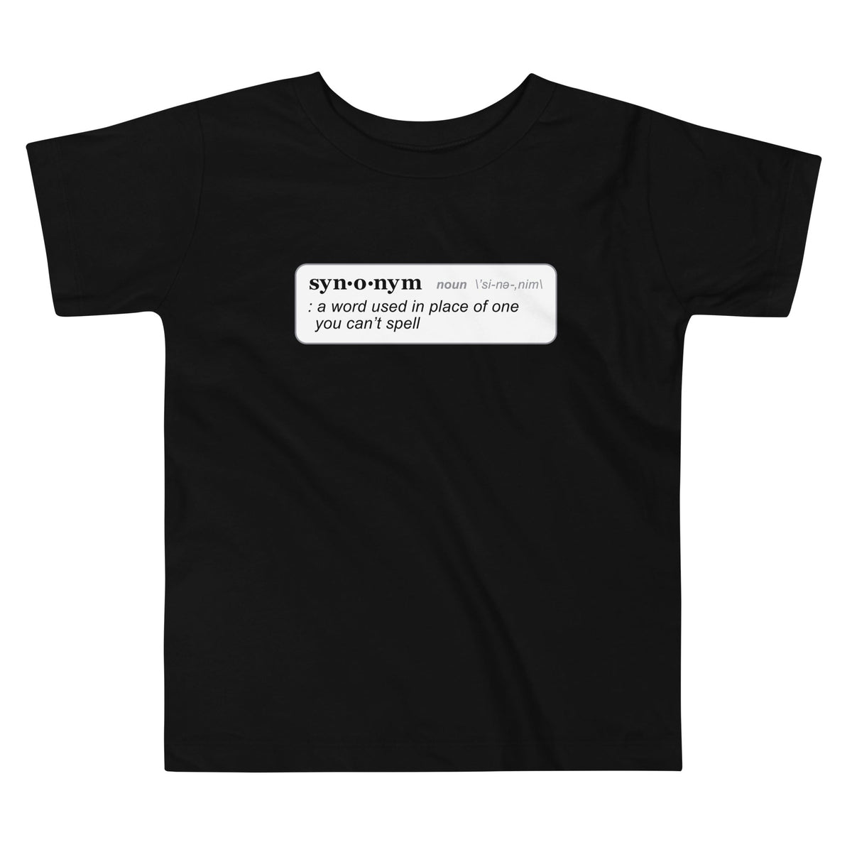 Synonym Definition Kid's Toddler Tee product image 1