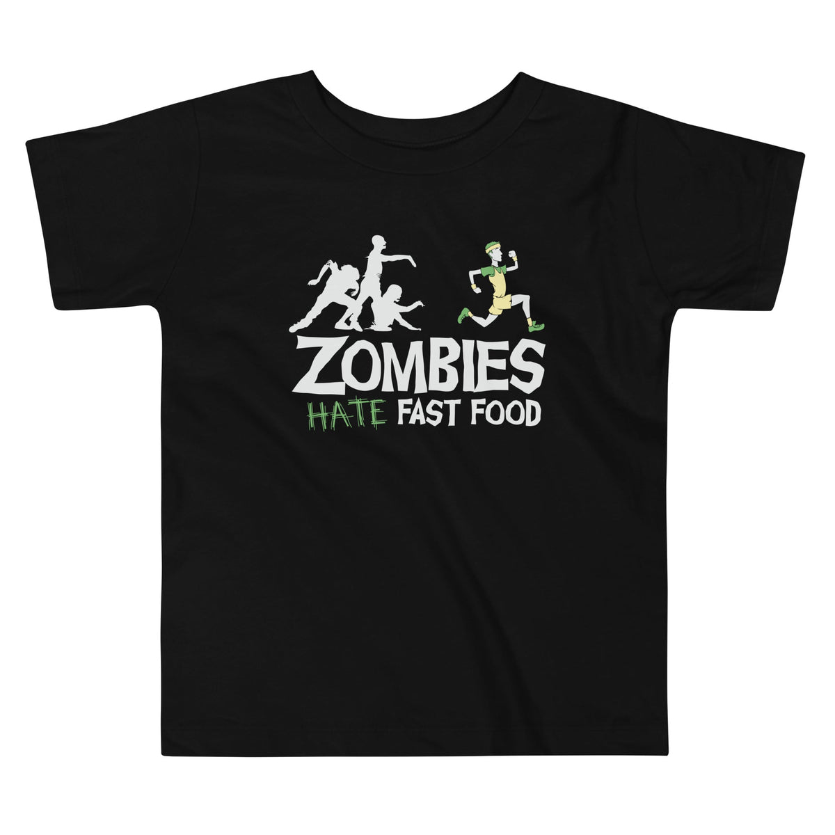 Zombies Hate Fast Food Kid's Toddler Tee product image 1