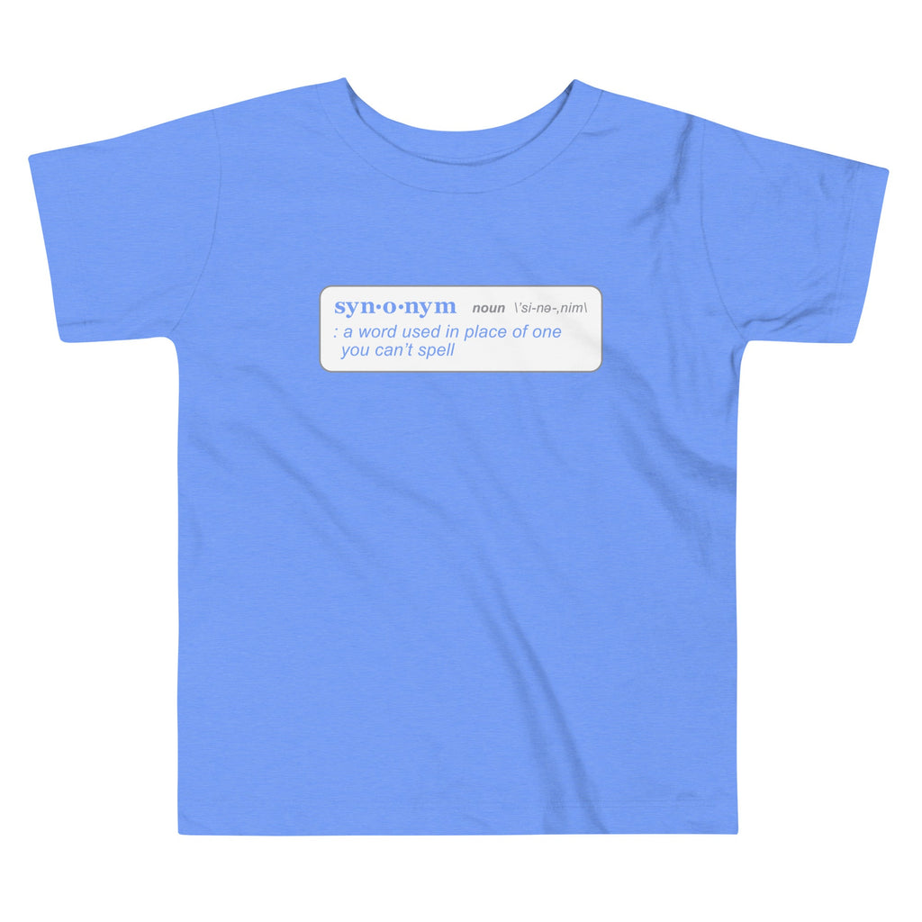 Synonym Definition Kid's Toddler Tee product image 2
