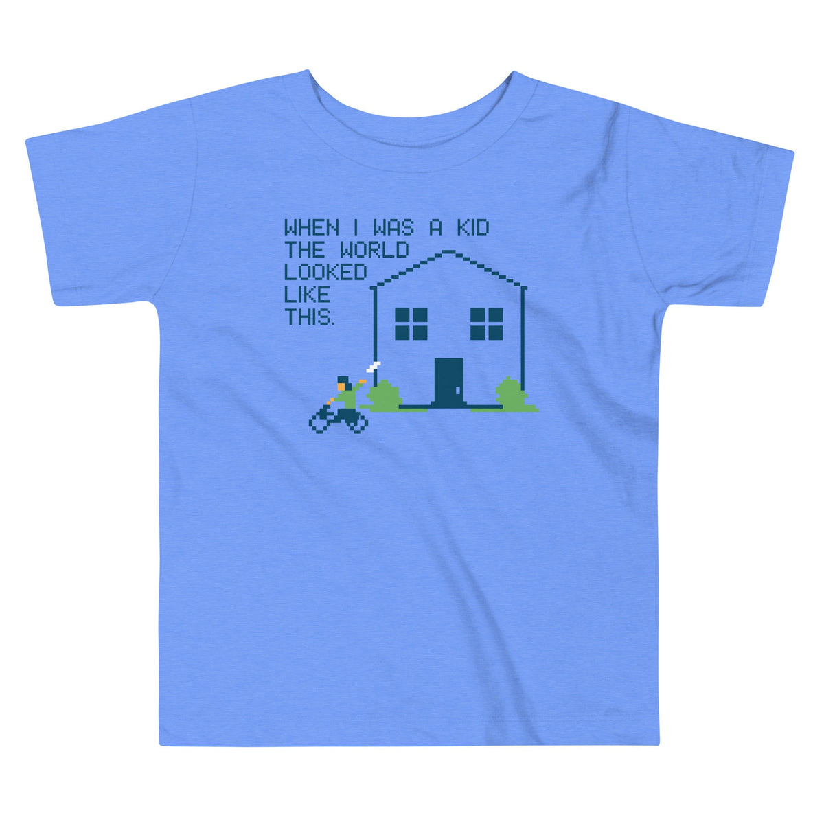 When I Was A Kid The World Kid's Toddler Tee product image 1