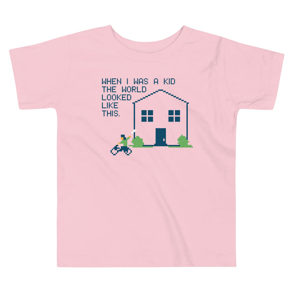 When I Was A Kid The World Kid's Toddler Tee product image 2