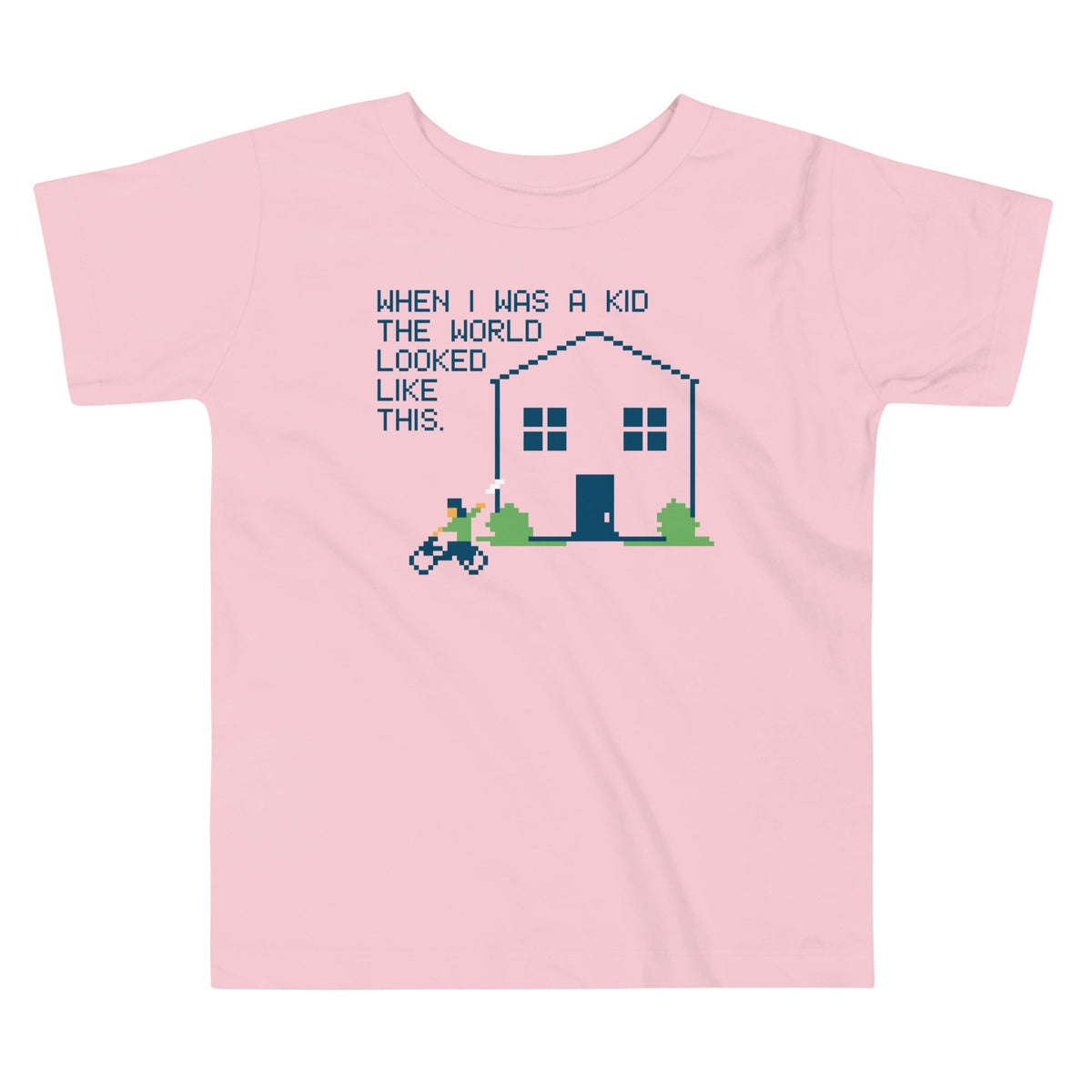 When I Was A Kid The World Kid's Toddler Tee product image 2