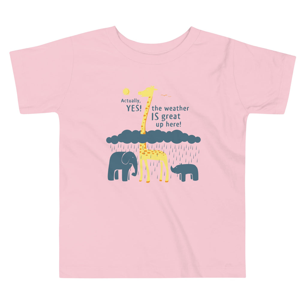 The Weather Is Great Up Here! Kid's Toddler Tee product image 2