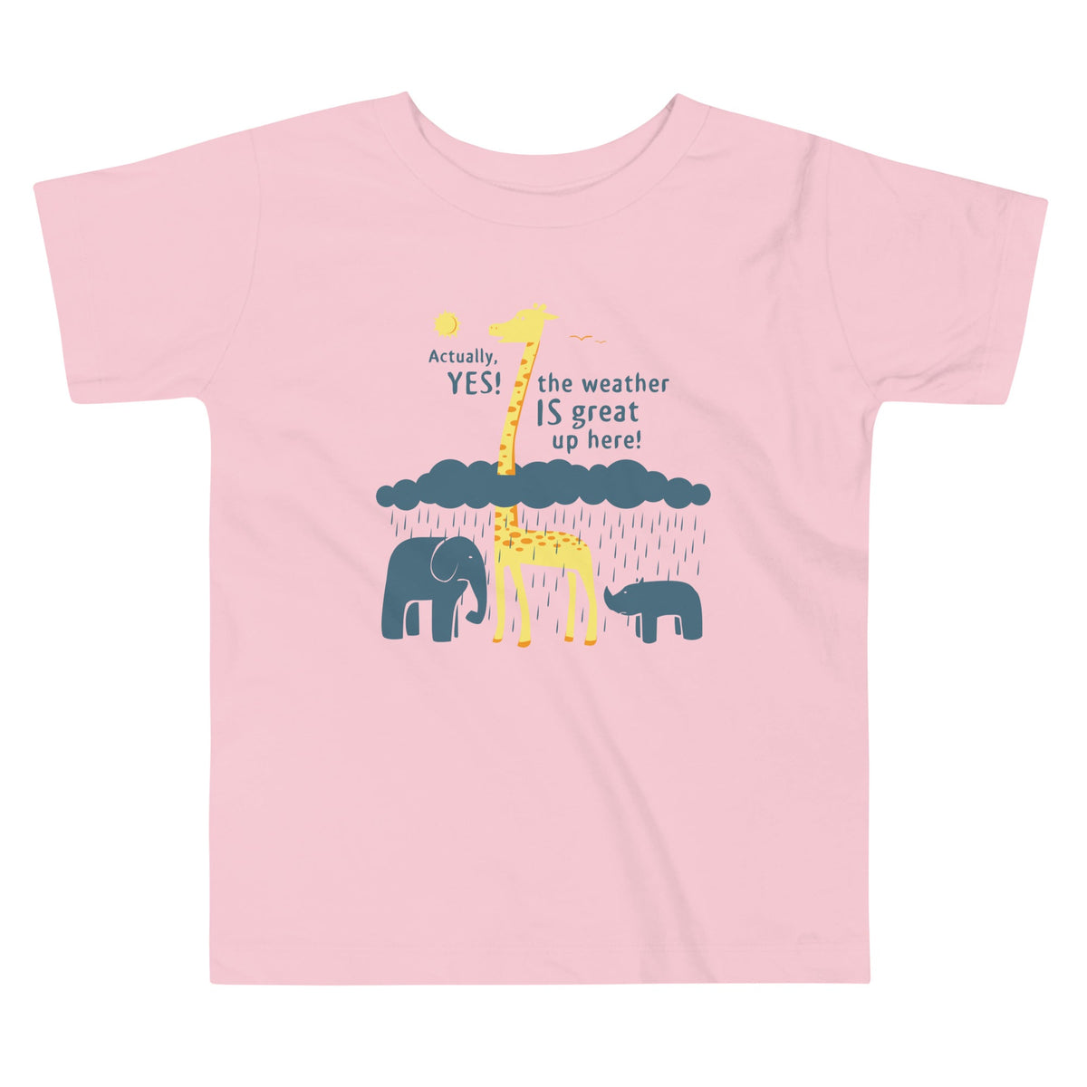 The Weather Is Great Up Here! Kid's Toddler Tee product image 2