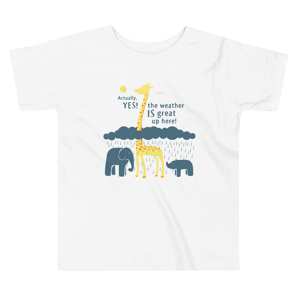The Weather Is Great Up Here! Kid's Toddler Tee product image 3