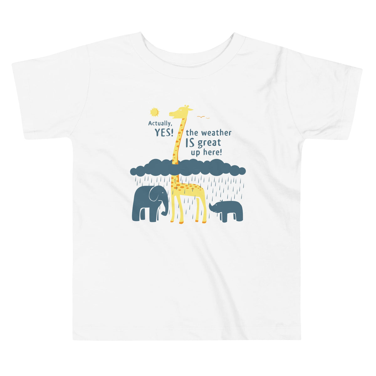 The Weather Is Great Up Here! Kid's Toddler Tee product image 3