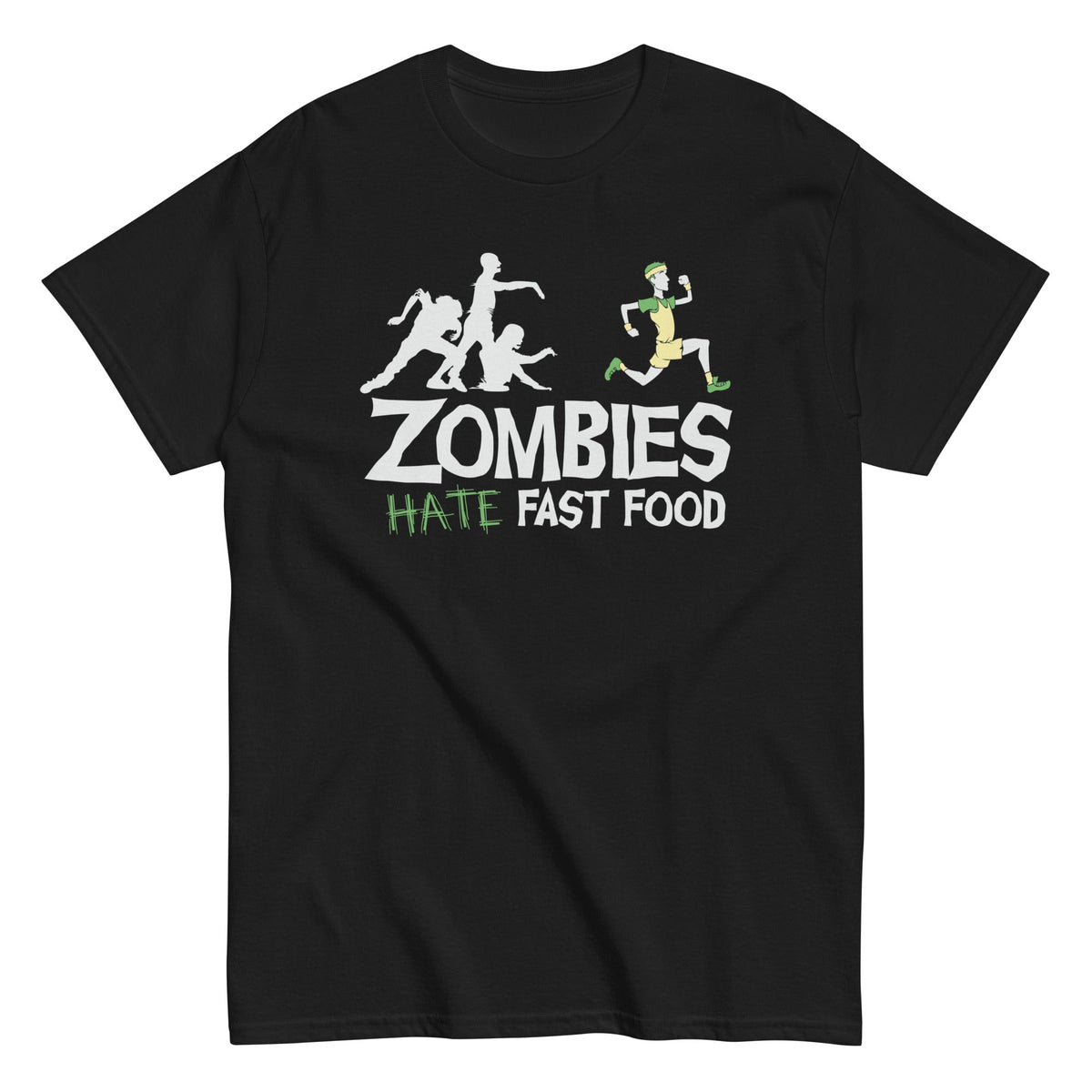 Zombies Hate Fast Food Men's Classic Tee product image 2