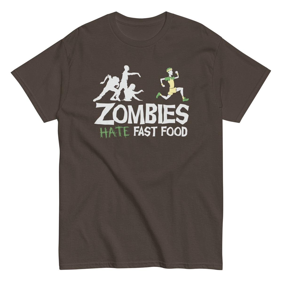 Zombies Hate Fast Food Men's Classic Tee product image 3