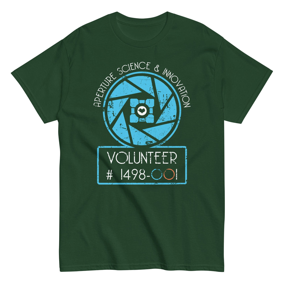 Aperture Science Volunteer Men's Classic Tee product image 3