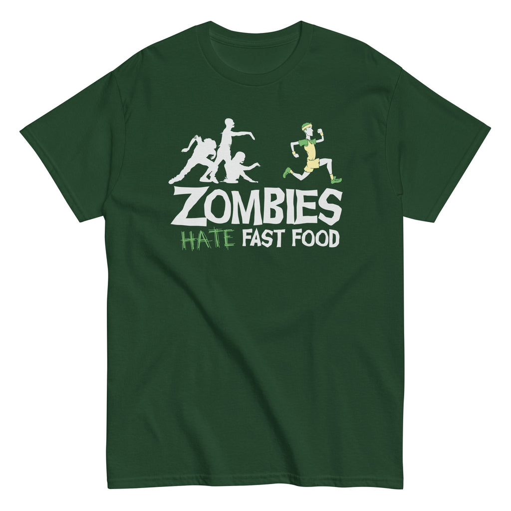 Zombies Hate Fast Food Men's Classic Tee product image 4