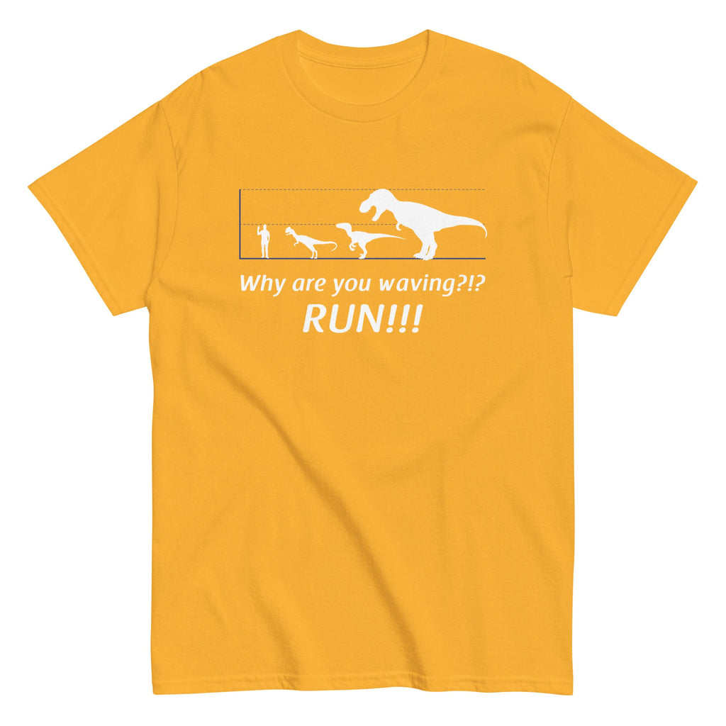 Why Are You Waving? Run! Men's Classic Tee product image 4