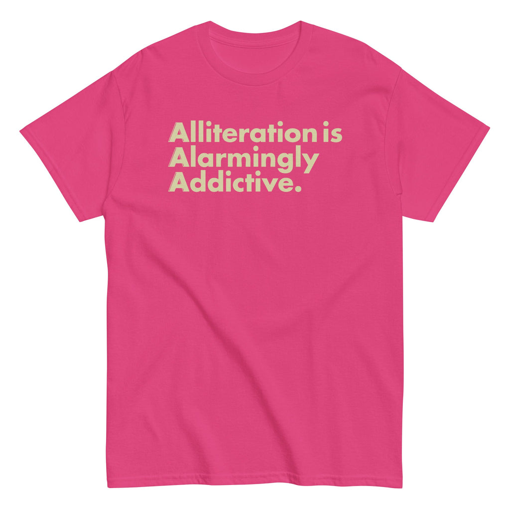 Alliteration Is Alarmingly Addictive Men's Classic Tee product image 6