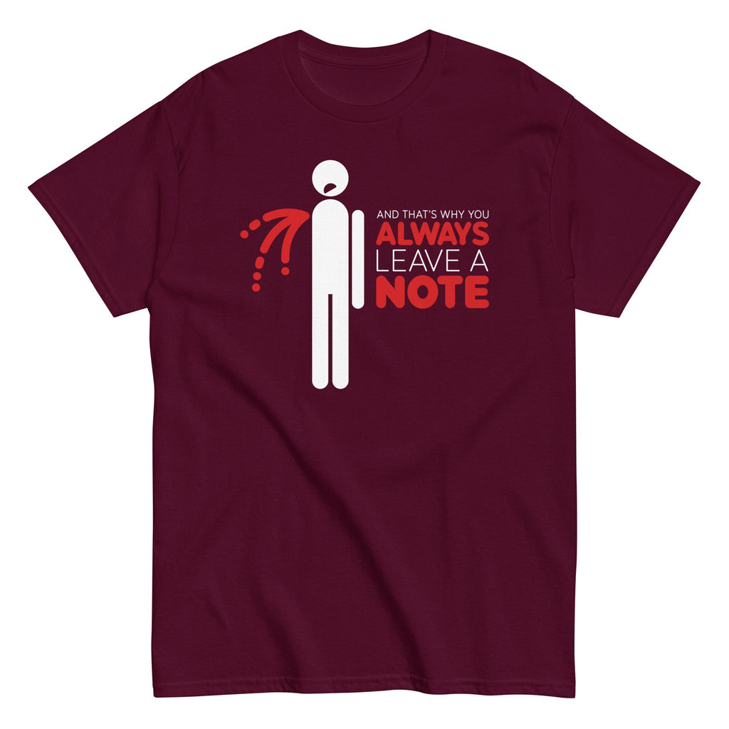 Always Leave A Note Men's Classic Tee product image 3