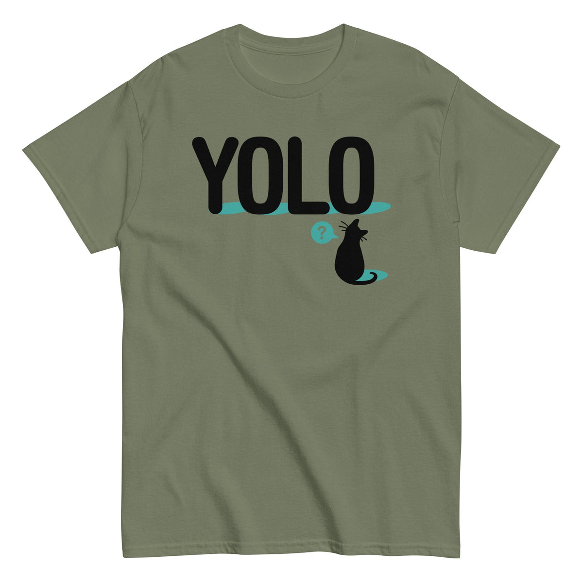YOLO Cat Men's Classic Tee product image 6