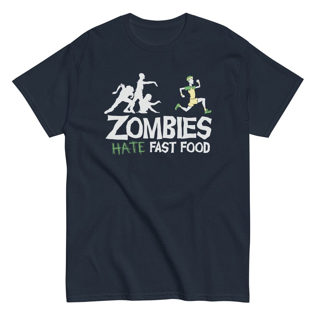Zombies Hate Fast Food Men's Classic Tee product image 1