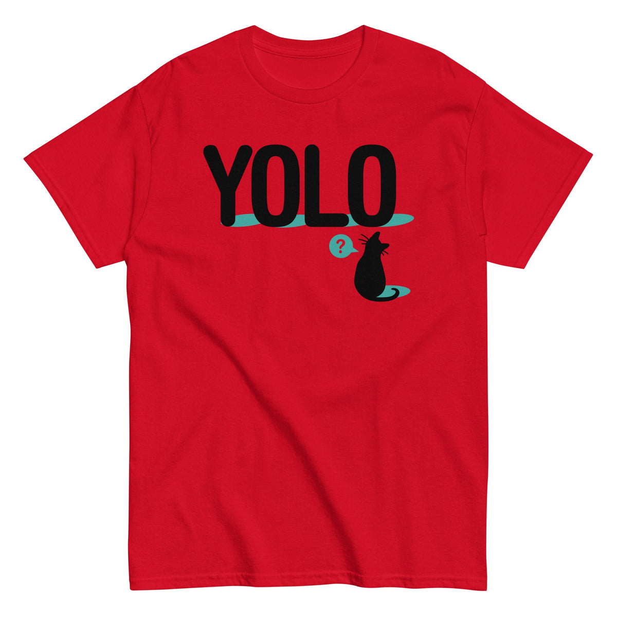 YOLO Cat Men's Classic Tee product image 3