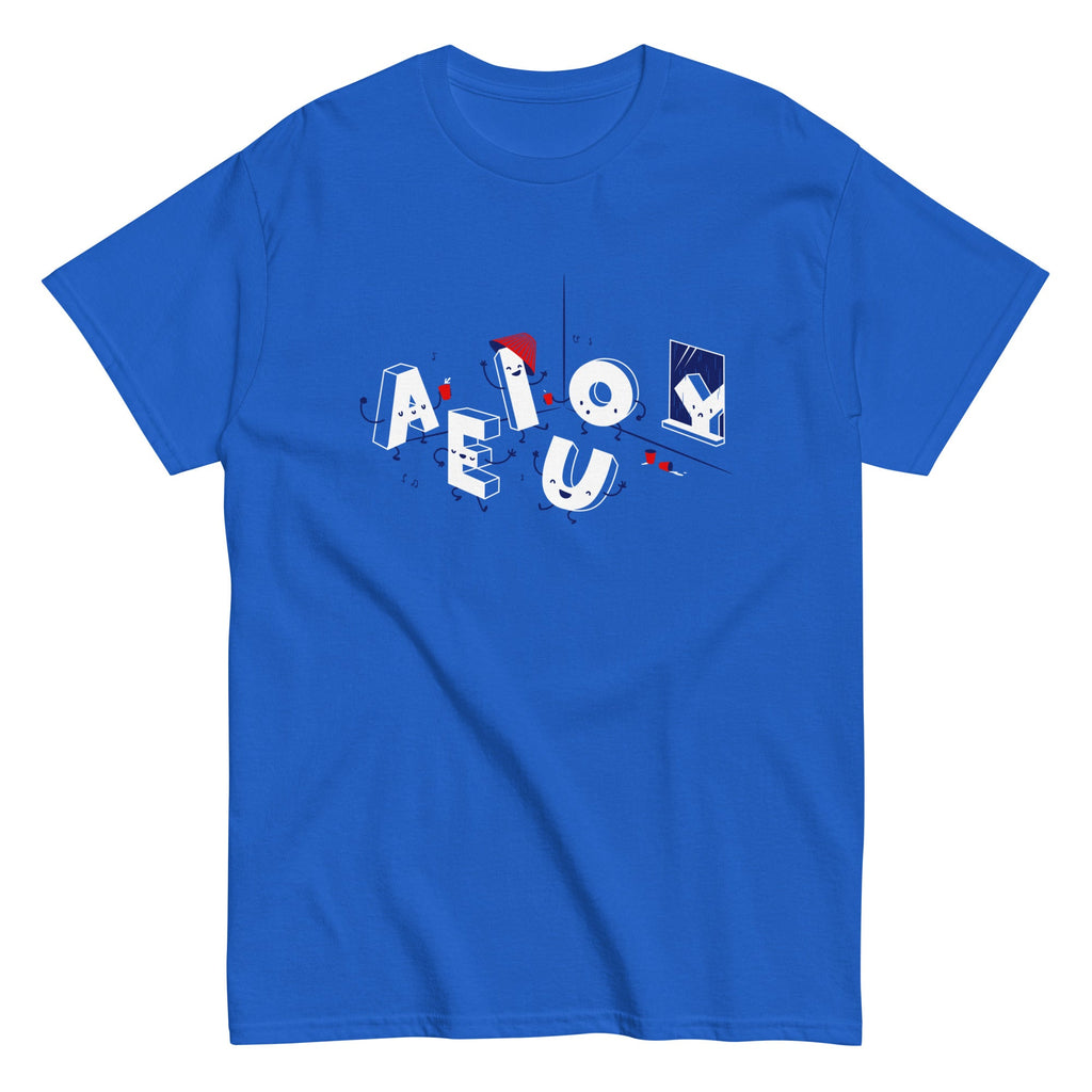 Vowel Party Time Men's Classic Tee product image 6