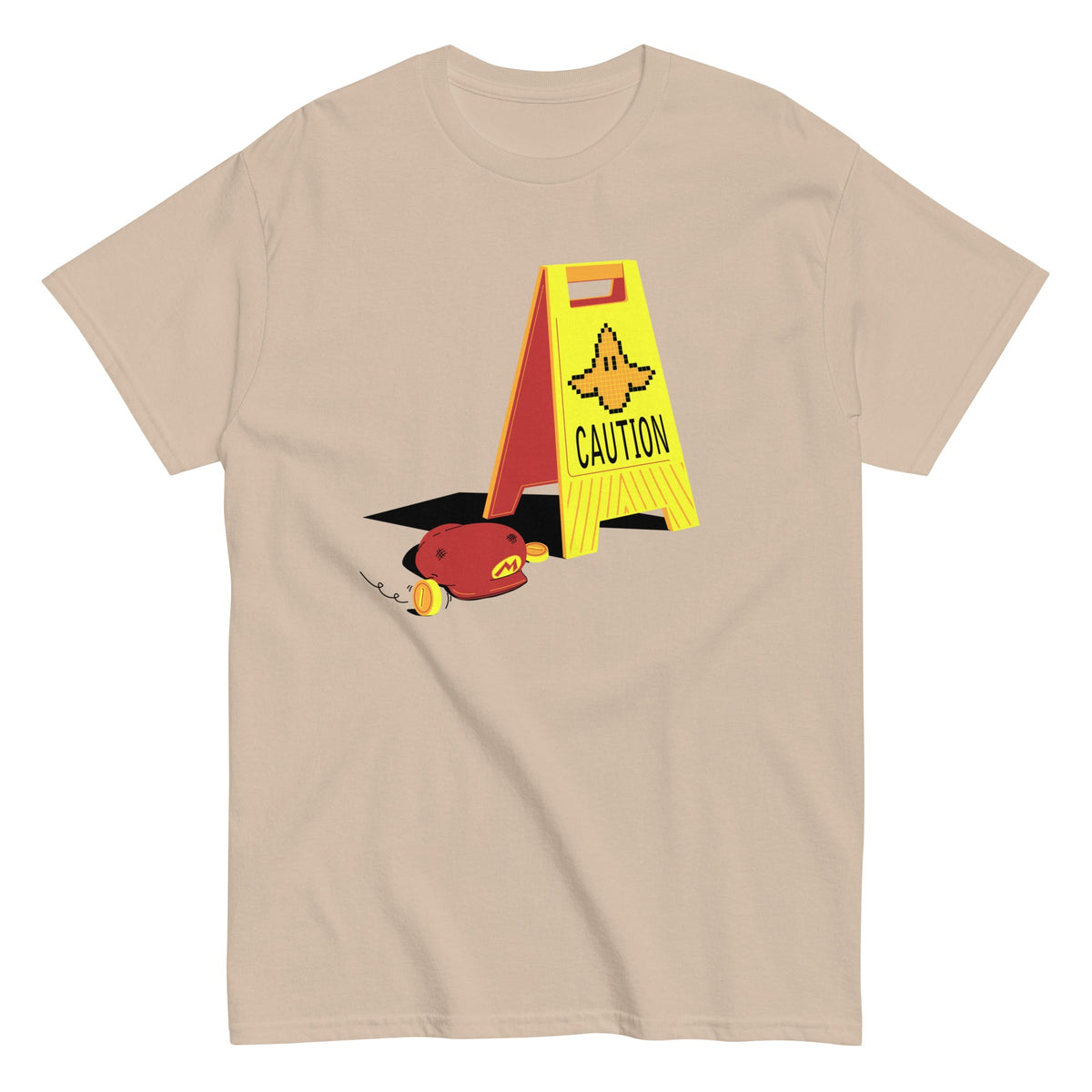 Caution Banana Men's Classic Tee product image 5