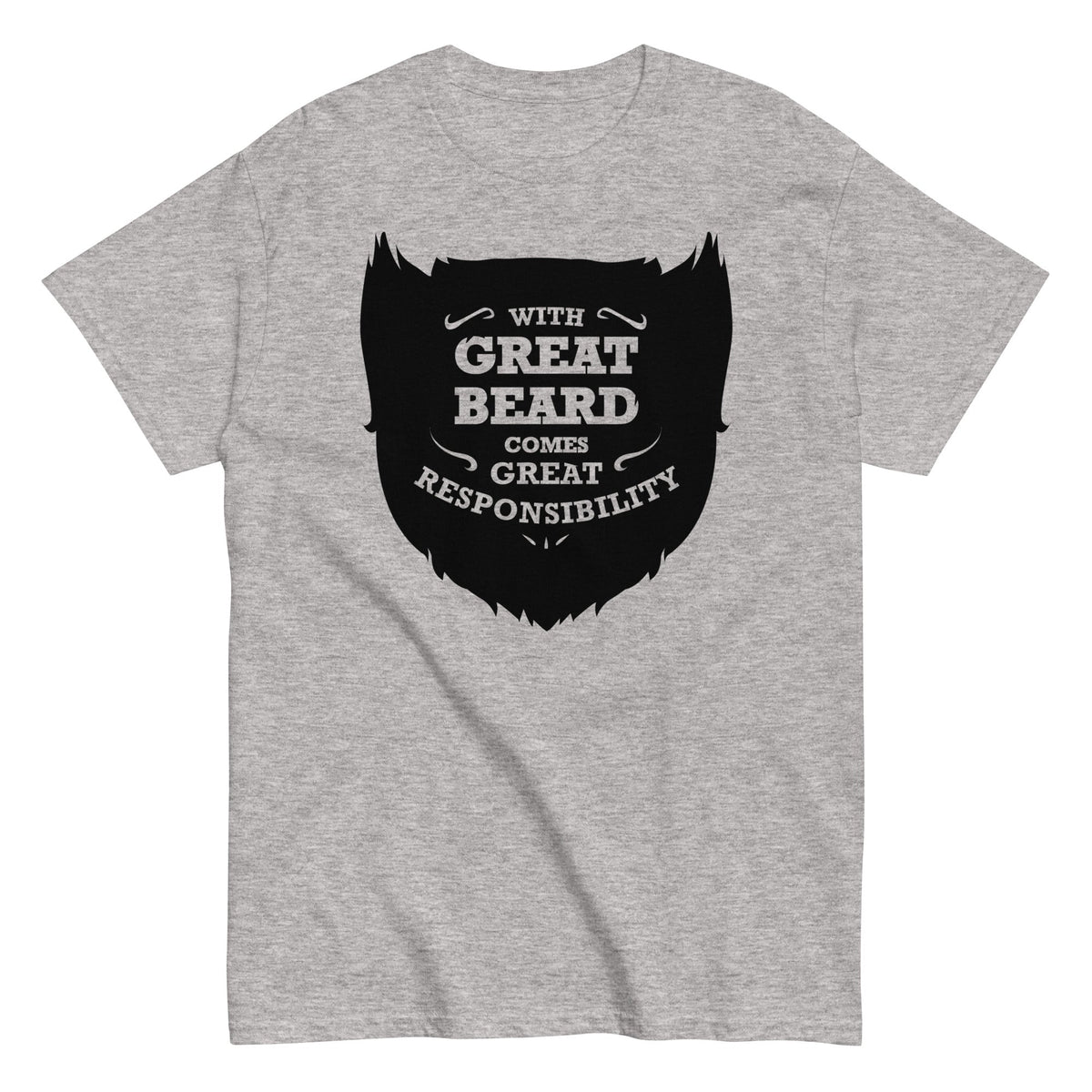 With Great Beard Comes Responsibility Men's Classic Tee product image 1
