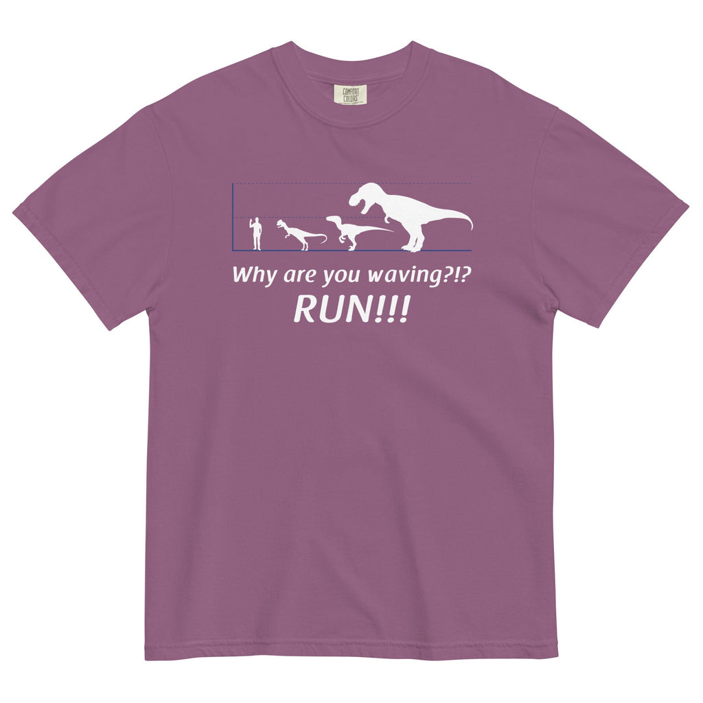 Why Are You Waving? Run! Men's Relaxed Fit Tee product image 3