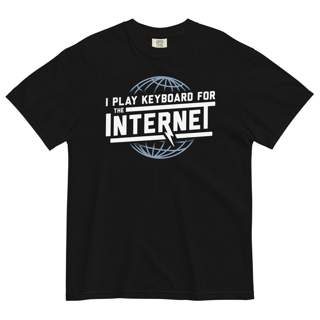 I Play Keyboard For The Internet Men's Relaxed Fit Tee product image 2