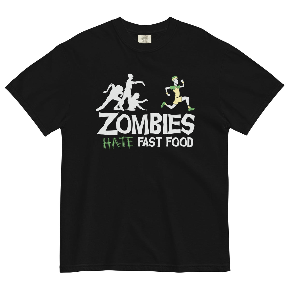 Zombies Hate Fast Food Men's Relaxed Fit Tee product image 2