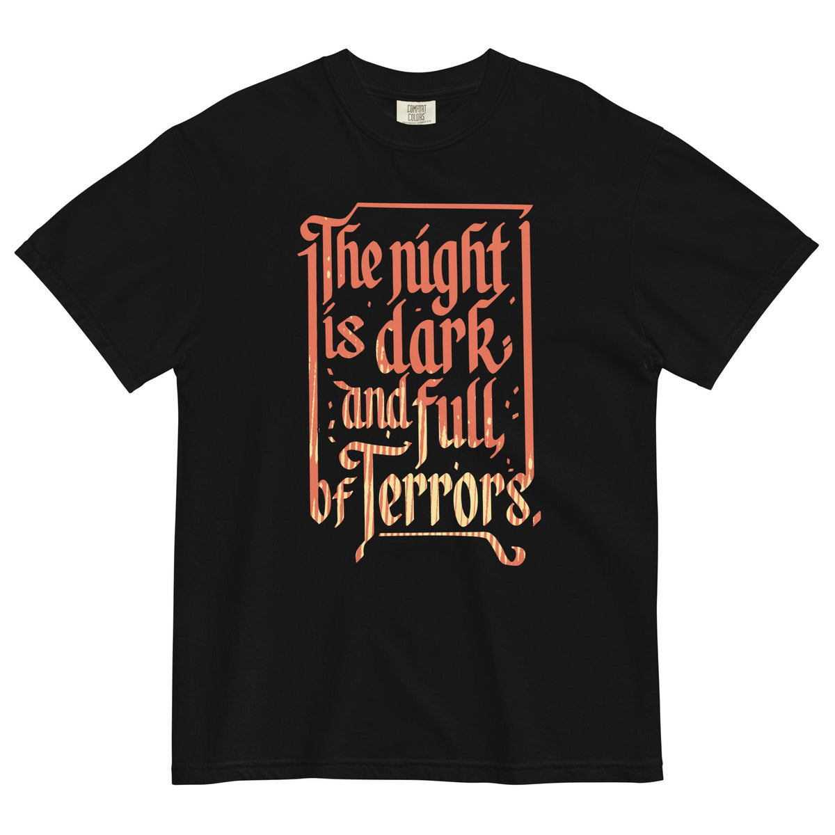 The Night Is Dark And Full Of Terrors Men's Relaxed Fit Tee product image 1