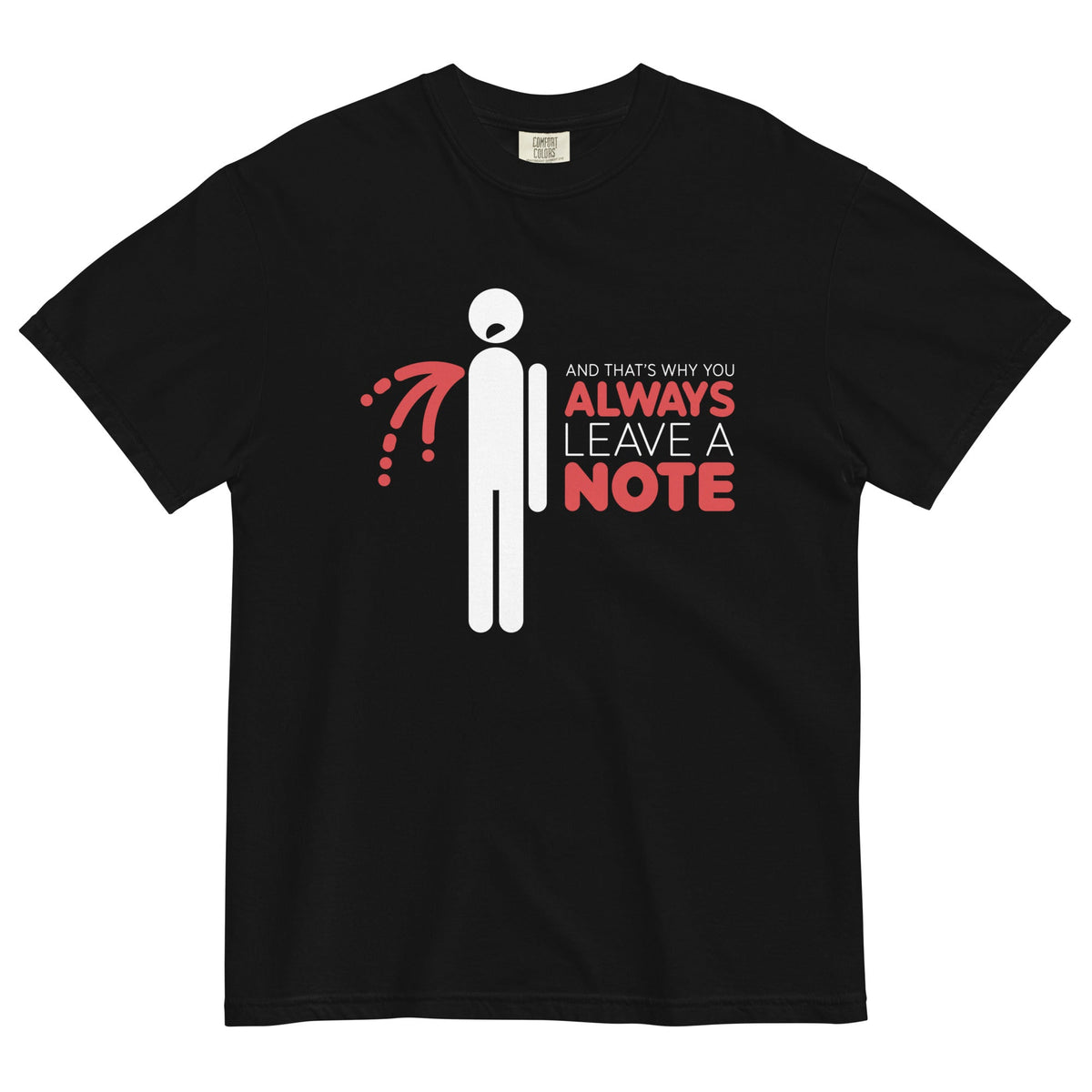 Always Leave A Note Men's Relaxed Fit Tee product image 1
