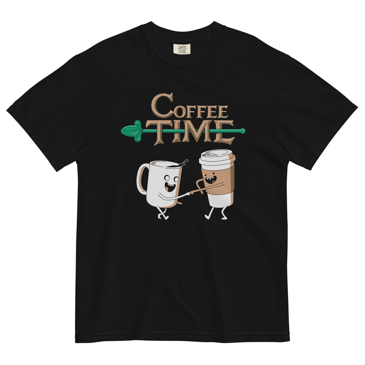 Coffee Time Men's Relaxed Fit Tee product image 3