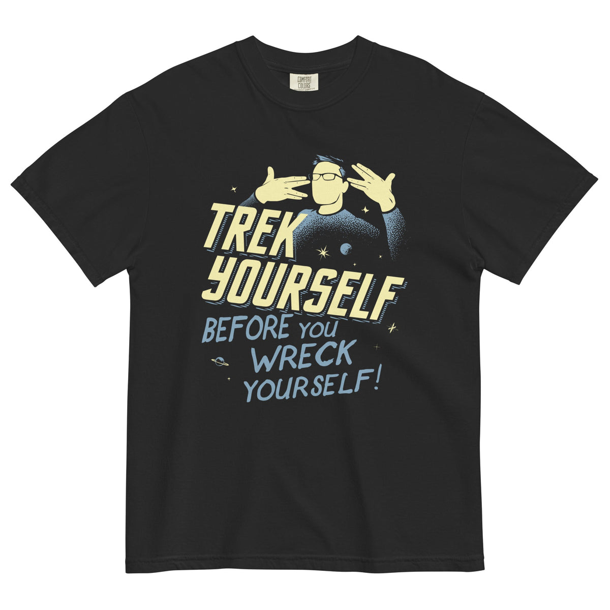 Trek Yourself Before You Wreck Men's Relaxed Fit Tee product image 2