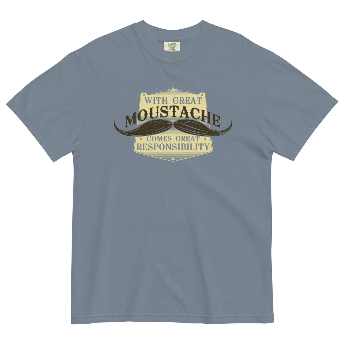 With Great Moustache Men's Relaxed Fit Tee product image 3