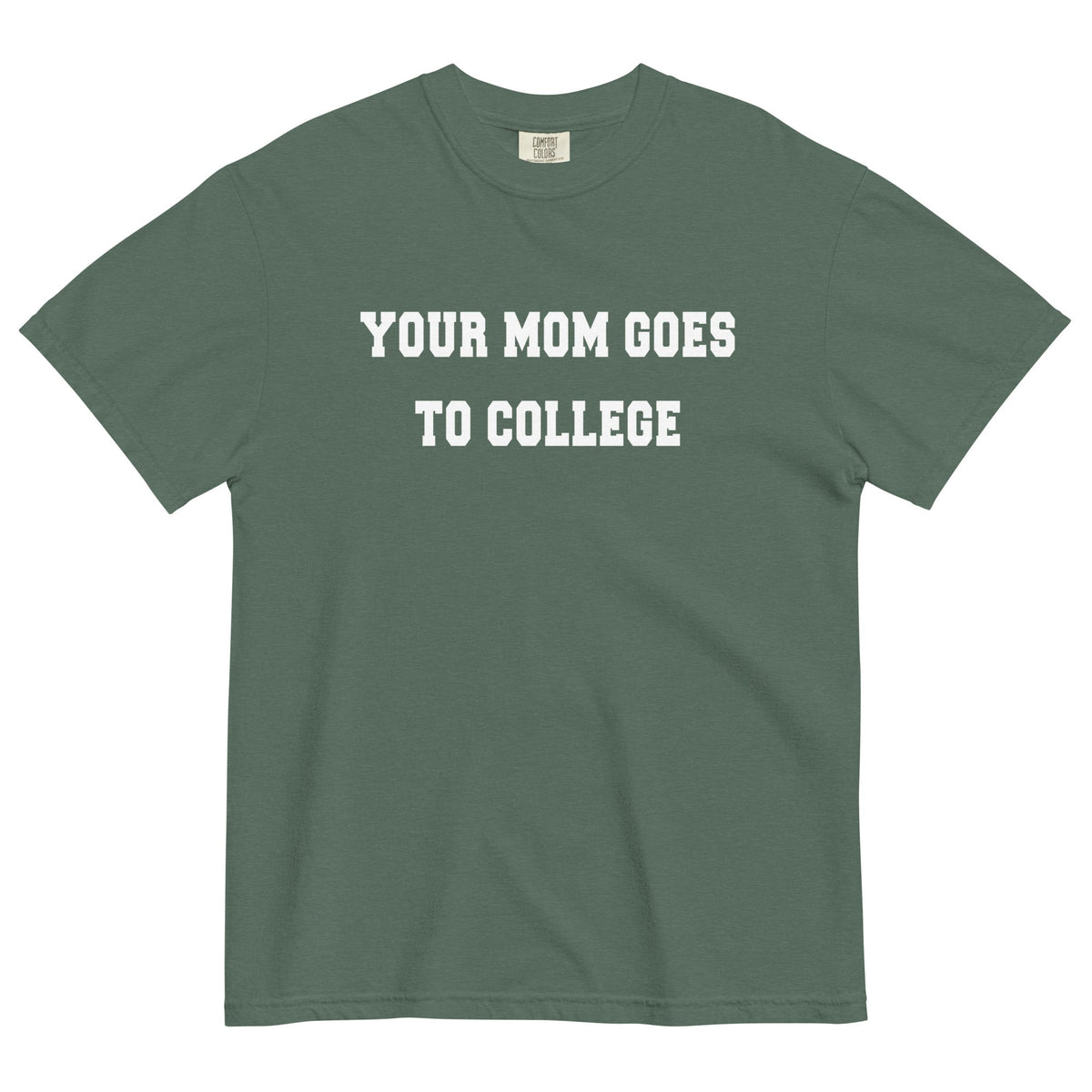 Your Mom Goes To College Men's Relaxed Fit Tee product image 4
