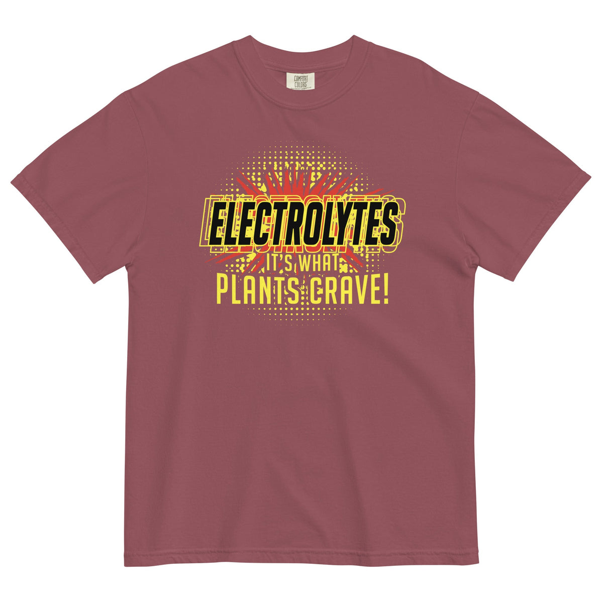 Electrolytes, It's What Plants Crave! Men's Relaxed Fit Tee product image 2