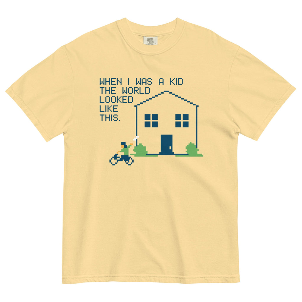 When I Was A Kid The World Men's Relaxed Fit Tee product image 4